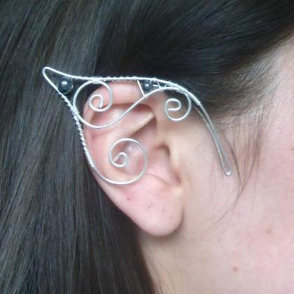 Elf Ear Cuffs! Silver Plated Elf Ear Cuffs With..